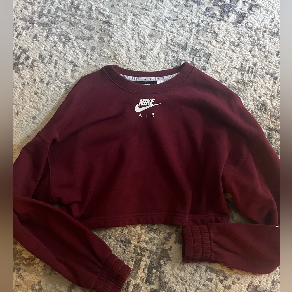 Nike air crop sweatshirt